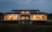 Vợ chồng KTS "trốn phố" về Ba Vì xây biệt thự nghỉ dưỡng kiểu Nhật trên mảnh đất rộng 500m2