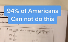 Bài Toán trong kỳ thi SAT khiến 94% người Mỹ không giải được, qua tay học sinh Việt Nam bỗng trở nên "dễ ợt" thế này đây