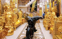 Đại gia bất động sản miền Tây vung tiền làm "cung điện" dát vàng, mất 6 năm mới hoàn thiện