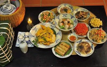 Dịch vụ đặt mâm cỗ cúng ngày Rằm tháng Giêng nở rộ mùa dịch, nhà bếp phục vụ 50 mâm/ngày