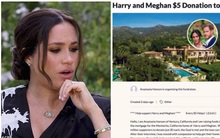 "Khổ" như vợ chồng Meghan: Trang gây quỹ được dân Mỹ lập ra để giúp đỡ đã "bay màu" sau khi thu về... 2,5 triệu đồng, biệt thự còn bị trộm đột nhập