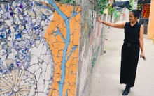 Người biến đồ phế thải thành tác phẩm nghệ thuật trên con đường làng ở Hà Nội: "Lúc đầu, họ bảo chúng tôi bị điên"