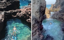 Lộ diện thêm 1 "hồ bơi giữa biển" đẹp xuất sắc ở Việt Nam, đến cả dân du lịch lâu năm cũng chưa chắc biết