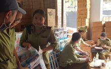 Phát hiện cơ sở kinh doanh hàng nghìn gói băng vệ sinh giả