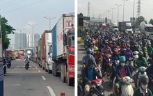 Cửa ngõ TPHCM ùn tắc nghiêm trọng trước thềm nghỉ lễ 30/4-1/5