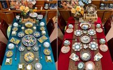 Thú chơi gốm của mẹ đảm Hà Nội: Đi săn lùng từng chiếc để ghép thành một bộ, có những bộ được trả giá hàng chục triệu