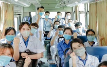 Hơn 100 tình nguyện viên Y Dược Thái Nguyên chi viện Bắc Giang đẩy lùi COVID-19