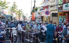 Người dân Gò Vấp phải khai báo y tế rõ ràng để vào khu trung tâm TP HCM