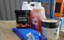 Hà Nội thu giữ hàng tấn nguyên liệu trà sữa Royal Tea, Gong Cha... không rõ nguồn gốc