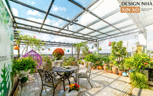 Căn nhà 5 tầng của vợ chồng Bát Tràng, thiết kế 3 ban công xanh nhưng vẫn đầu tư hẳn 400 triệu cho sân thượng 160m2