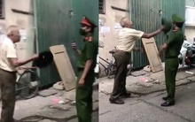 Hà Nội: Phạt 2 triệu đồng người đàn ông dùng mũ cối đập vào đầu chiến sĩ công an vì bị nhắc nhở đeo khẩu trang