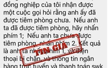 Cảnh báo tin giả về lừa đảo chiếm đoạt tài khoản ngân hàng: "Nhận cuộc gọi, bấm phím 1 hoặc 2, mất sạch tiền trong tài khoản"