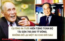 Tỷ phú 96 tuổi khiến số đông ngỡ ngàng khi hiến toàn bộ tài sản 700.000 tỷ đồng, không để lại một xu cho đời sau: 6 người con sống ẩn danh, đạm bạc tới không ngờ