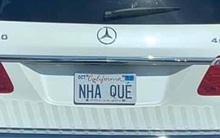 Khóc dở cười dở trước 1001 cách đặt biển số xe của người Việt tại Mỹ - Có người rất yêu trái mướp đắng?