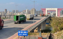 Móng Cái dừng tiếp nhận xe chở hoa quả, thuỷ sản đông lạnh