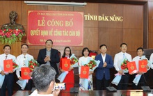 Đắk Nông điều động, bổ nhiệm hàng loạt Phó Giám đốc Sở