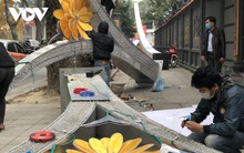 Trang trí đường phố Tết: Thủ đô Hà Nội giảm so với mọi năm