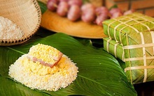 Ra chợ mua bánh chưng ăn Tết nếu thấy có 3 dấu hiệu này hãy mua ngay vì bánh siêu ngon, không lo bánh chưng luộc bằng pin