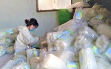 Đơn hàng tới tấp, làng bánh tráng, bún miến hoạt động hết công suất