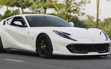 Thiếu gia 9x Hà Nội chi hàng chục triệu đồng 'lột xác' Ferrari 812 Superfast