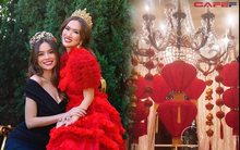 Biệt thự 35 triệu USD của vợ chồng nữ tỷ phú gốc Việt: Góc Tết truyền thống sang - xịn ngay tại Mỹ, mỗi mùa lễ hội trước đều được "thay áo" xa hoa