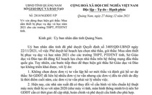 Trước khi nghỉ hưu, Giám đốc Sở GD&ĐT Quảng Nam xin dừng thực hiện gói thầu hơn 20 tỷ