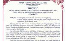 Thêm địa phương ở Thanh Hóa vận động 'không về quê ăn Tết'