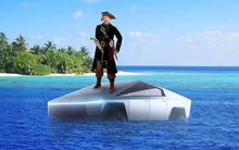 Elon Musk khoe bán tải Tesla Cybertruck có thể đi trên nước như thuyền