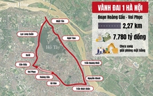 Hà Nội: Tuyến đường vành đai liên tục phá kỷ lục 'đắt nhất hành tinh'