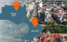 Gia Lâm, Đông Anh tiến sát tiêu chí lên quận năm 2023