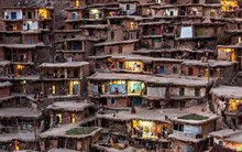 Ngôi làng độc nhất vô nhị: Mái nhà trở thành đường đi lại của cư dân