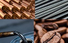 Thị trường ngày 18/10: Giá vàng tăng mạnh, khí đốt và cà phê giảm mạnh