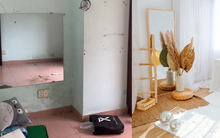 Thuê nhà cũ rồi chi 130 triệu cải tạo, tự tay sơn nhà: Kết quả có xứng đáng?