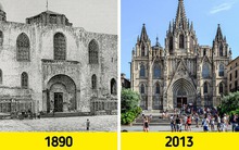 10 bức ảnh trước - nay cho thấy sức mạnh của thời gian và thế giới luôn luôn thay đổi, biến động