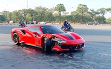 Siêu xe Ferrari biển ngoại giao gây tai nạn, xử lý như thế nào?