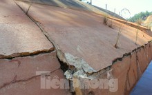 Kênh thuỷ lợi nghìn tỷ mới dùng hơn 1 năm đã nứt toác