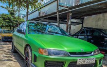 Honda Accord đời cổ biển tứ quý tại Long An