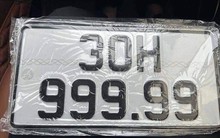 Chủ xe Kia Morning bấm được biển số ngũ quý 9 tại Hà Nội