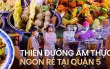 Con đường ăn vặt “cực phẩm" ở TP.HCM: Nằm giữa hai trường Đại học nổi tiếng, đêm nào cũng đông nghịt