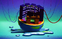 Không chỉ cá mập, bạn có thể sớm phải đổ lỗi mất mạng Internet cho biến đổi khí hậu