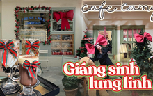 Dành cho hội mê "sống ảo": Có 1 loạt quán cà phê trang trí Giáng sinh đẹp lung linh ở Hà Nội này!