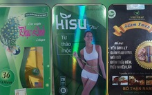 Hàng loạt sản phẩm giảm cân, bổ thận tráng dương chứa chất cấm