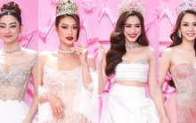 Thảm đỏ chung kết Hoa hậu Việt Nam: Đỗ Hà sang chảnh, Đoàn Thiên Ân - Lương Thùy Linh cùng dàn mỹ nhân "chặt chém"