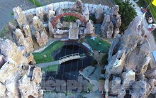 Hang đá Bê-lem 'khổng lồ' từ hàng nghìn cây tre chào đón Giáng sinh