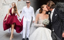 "Siêu đám cưới" của con gái đế chế pha lê số 1 thế giới và tỷ phú bất động sản: Váy cô dâu 22 tỷ nặng 46kg, tiệc 3 ngày ở khu resort xa xỉ!