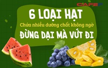 6 loại hạt trái cây chứa cả tá dưỡng chất mà hàng ngày chúng ta vẫn đang phung phí: Giảm đường huyết, ngừa ung thư, tăng cường miễn dịch… có đủ cả