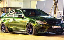 Tốn 400 triệu và xẻ nguyên bộ khung Mercedes C 300 AMG, dân chơi TP. HCM tạo ra chiếc xe hai cửa độc nhất Việt Nam