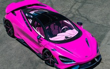 McLaren 765LT tùy chỉnh "đốn tim" tín đồ thời trang với màu hường phấn siêu "độc"