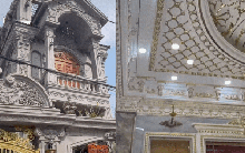 Đại gia Nhà Bè dùng 5 cây vàng để dát trần khiến dân tình choáng ngợp: Nhiều chi tiết lấp lánh vẽ tay công phu, ước tính trị giá cả chục tỷ