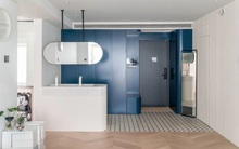 Căn hộ nhỏ 73m² phong cách tối giản có lối bố trí "có một không hai" khi đặt phòng ăn bên ngoài ban công